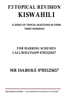 KCSE KISW F3 TOPICALS.pdf